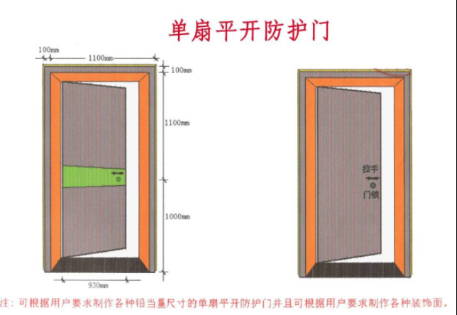 宁波防辐射平开门性能